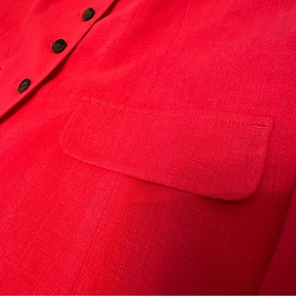 NWT Primark Linen Shorts set vest shirt Red Sleeveless - Picture 9 of 12